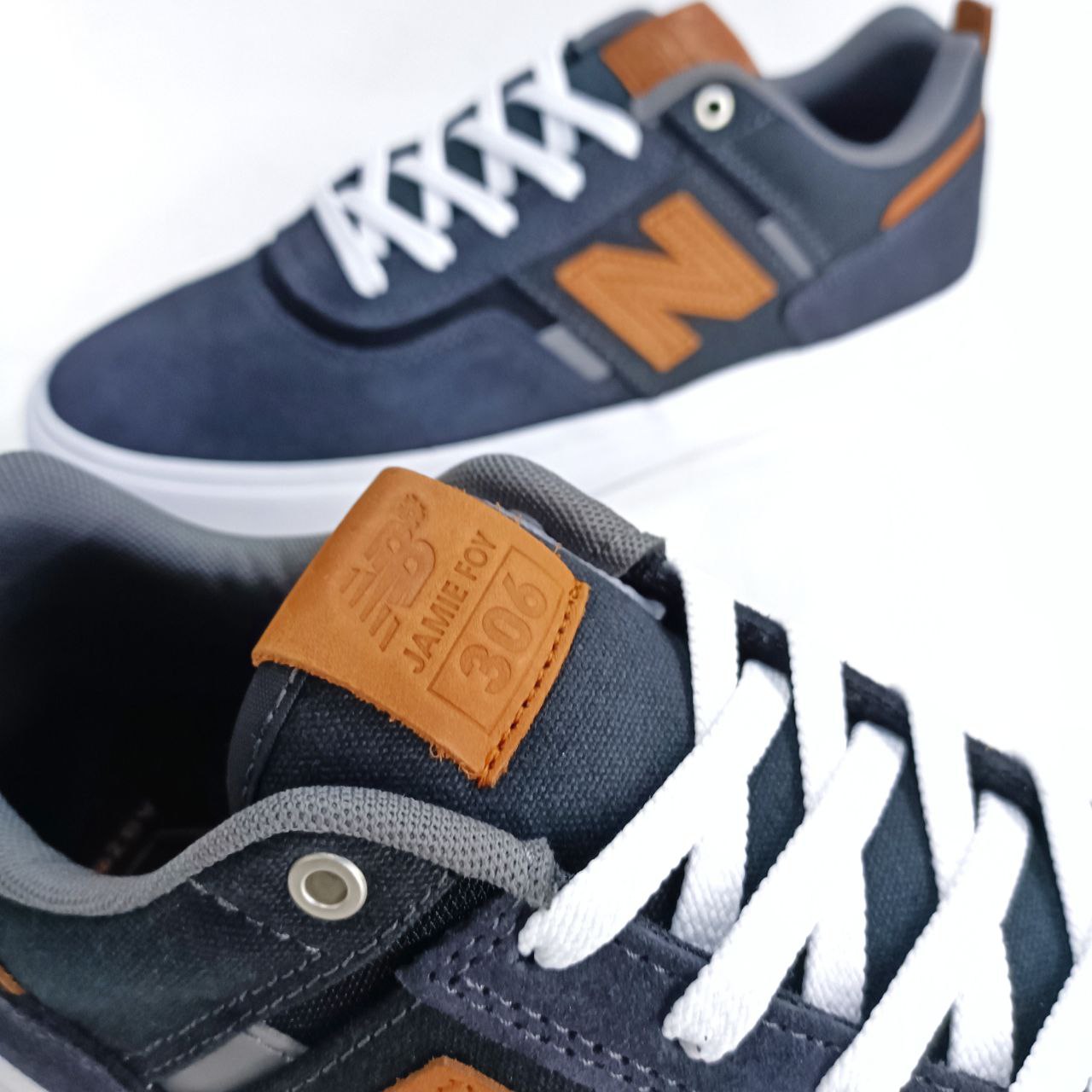 TENIS NEW BALANCE NUMERIC JAMIE FOY 306 PRETO COBRE NM306SNL