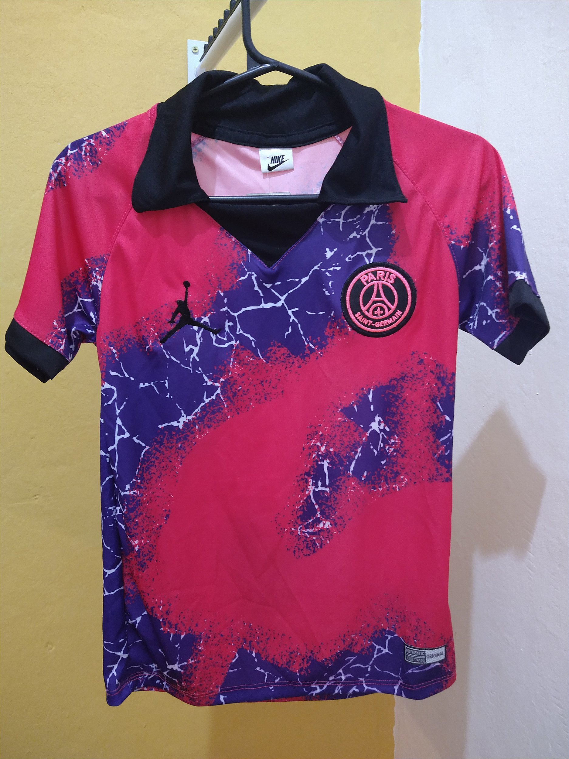 camisa do PSG rosa P - THE_HOUSEFASHION