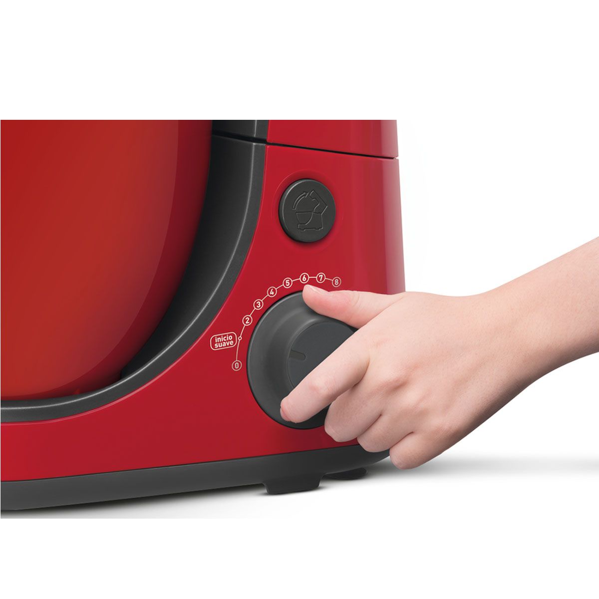 Batedeira Arno Daily SX88 600W 8 Velocidades Vermelha 110V