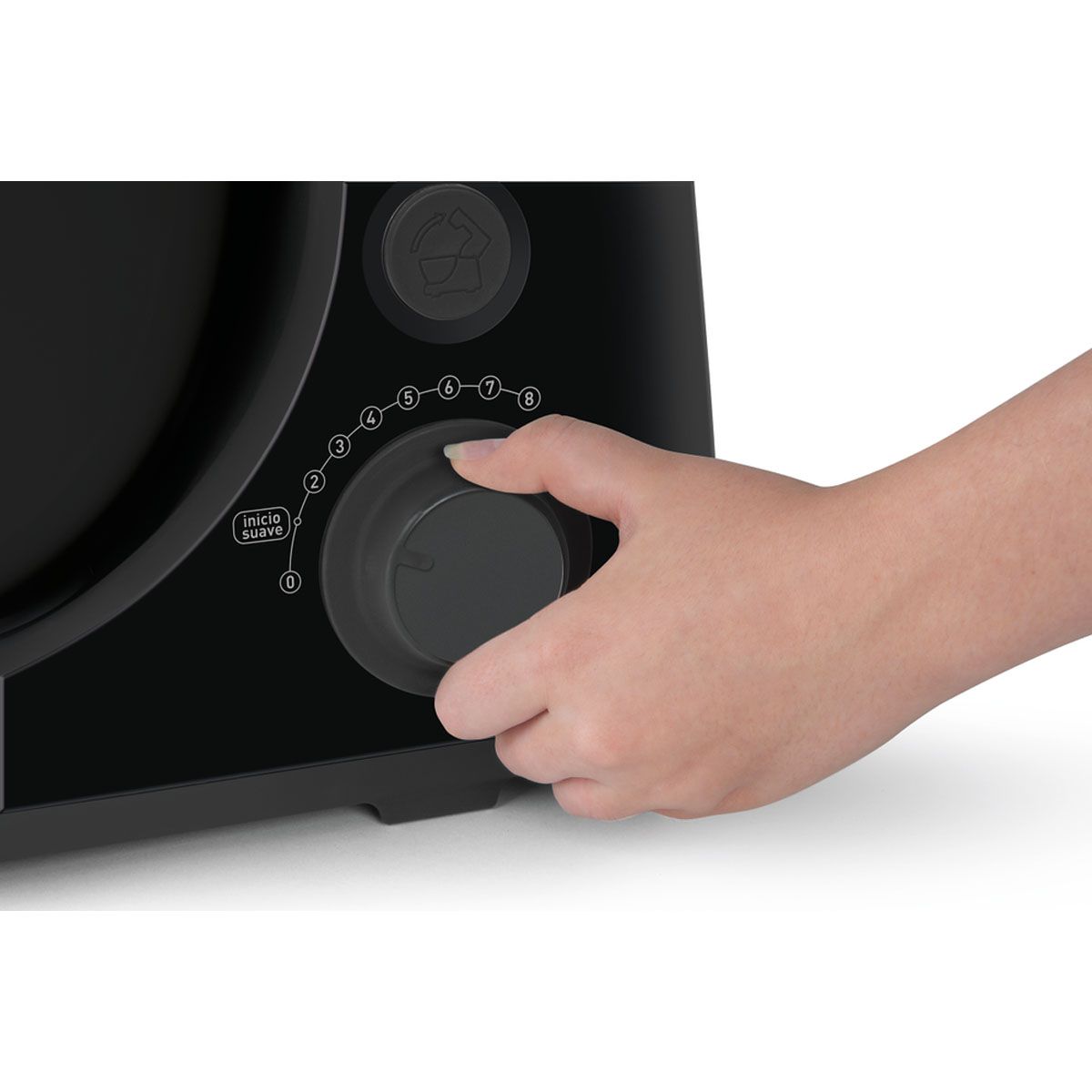 Batedeira Arno Daily SX88 600W 8 Velocidades Preta 110V