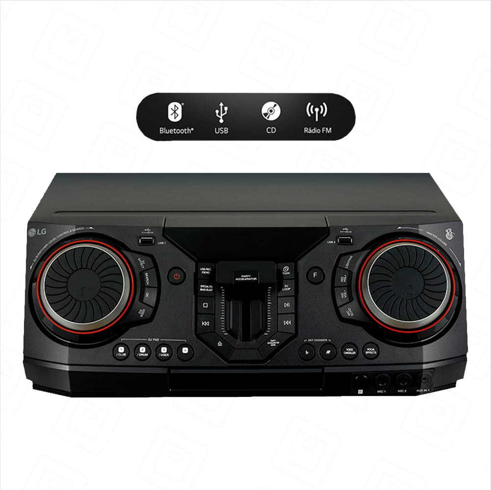 Cl87 Mini System LG XBOOM CL87 Bluetooth Karaokê Party Speaker-2350W - Sanbox