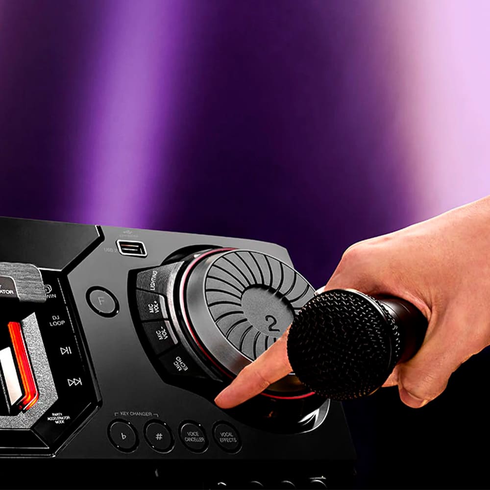 Cl87 Mini System LG XBOOM CL87 Bluetooth 2350W-Som Potente e Karaokê - Sanbox