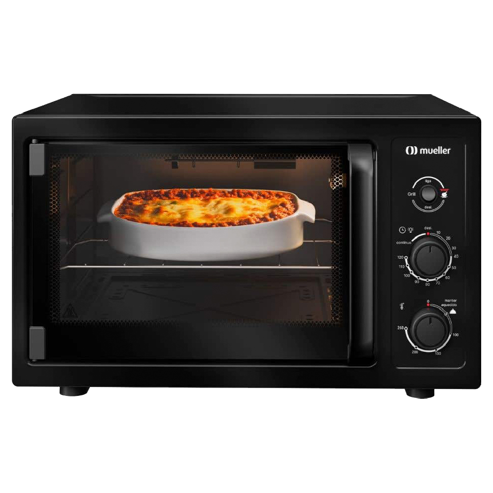Forno Elétrico de bancada Mueller MFB50B 50 litros com Grill PTO-220v ...