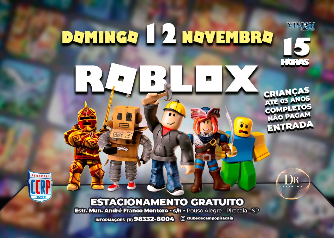 NÃO ENTRE NO ROBLOX DIA 9 DE NOVEMBRO..