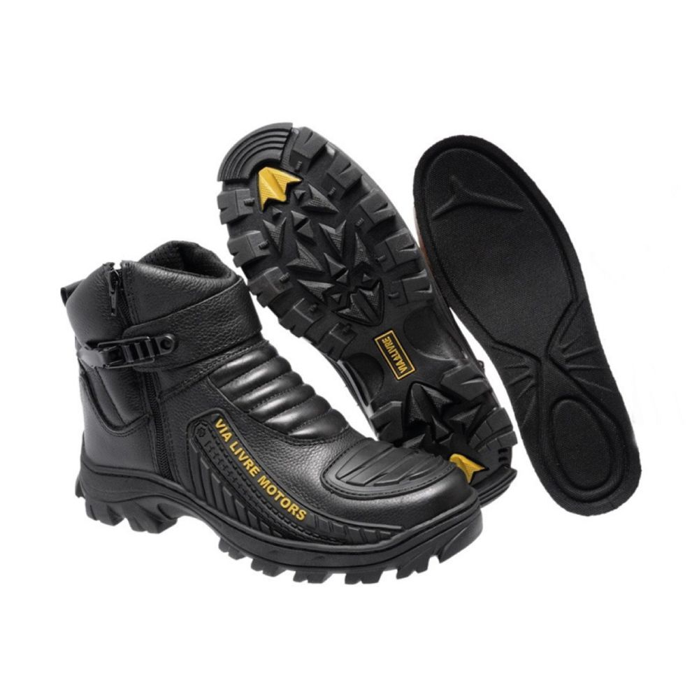 Bota Motors Preta, Adventure Shoes