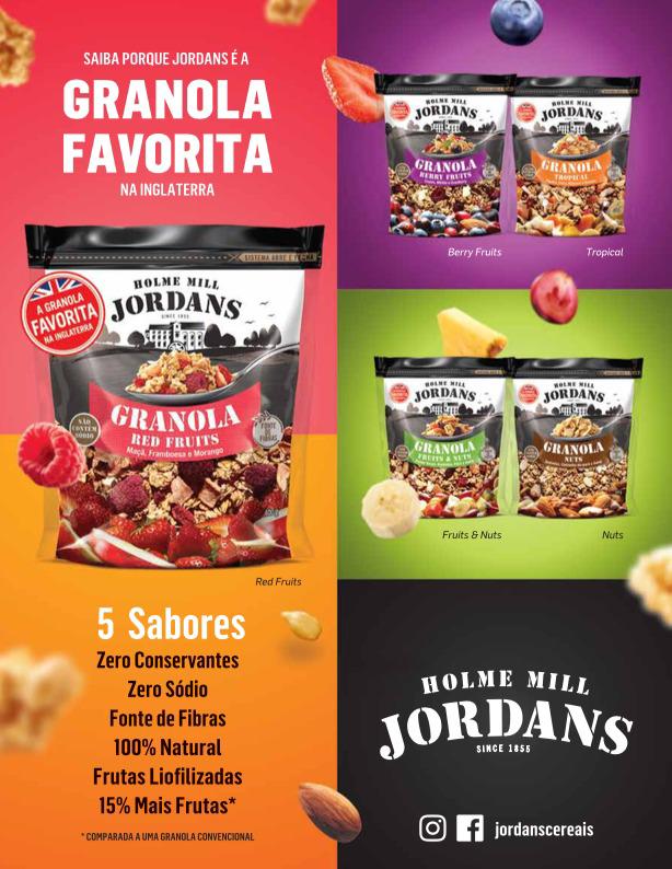 Granola Jordans Tropical 400G Sartorih Seu empório online!