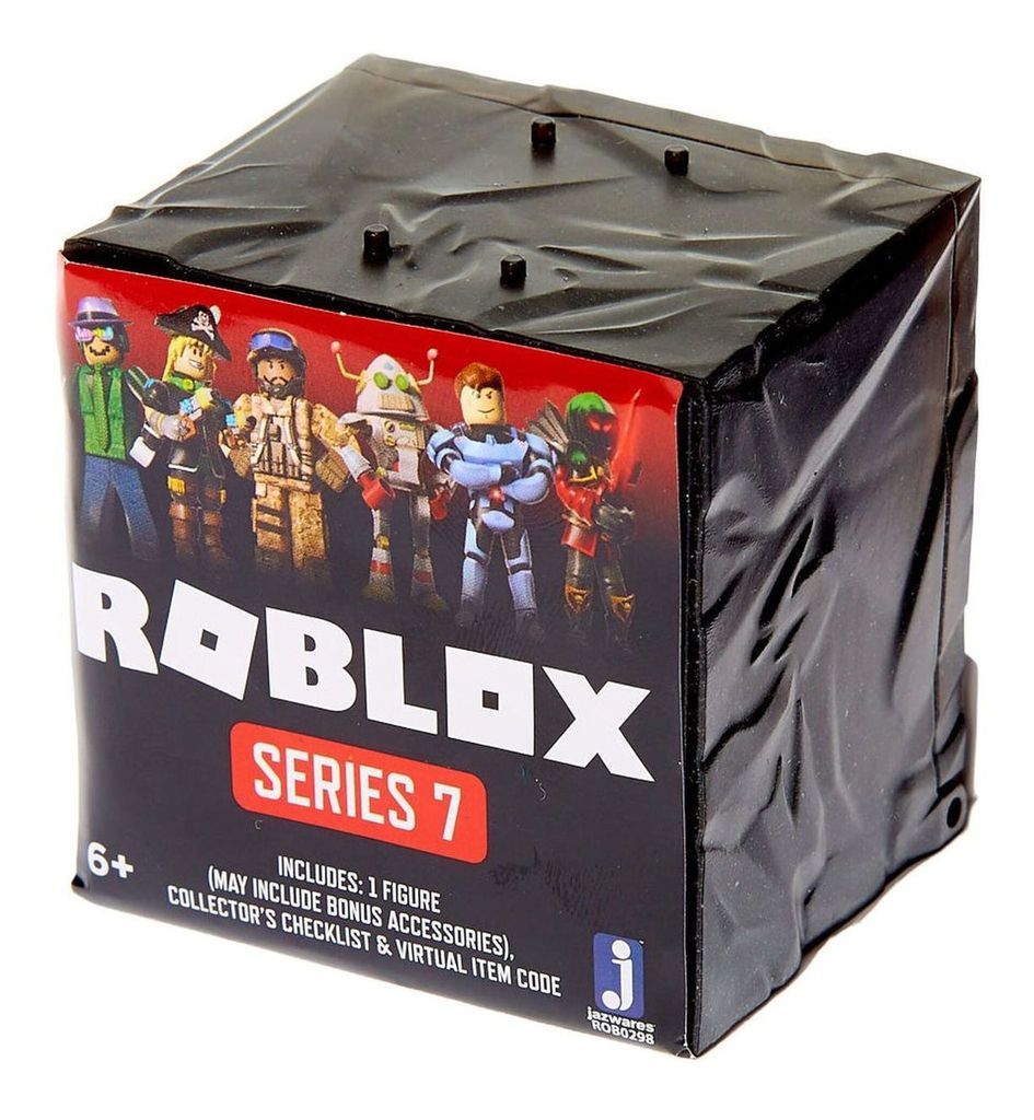 3 Personagens Roblox Mistery Boxes + Virtual Itens Original