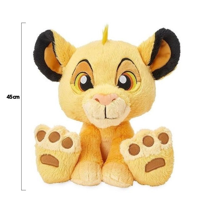 Pelucia Disney Simba Big Feet Grande 45cm - Rei Leao - FUN - Melhor ...
