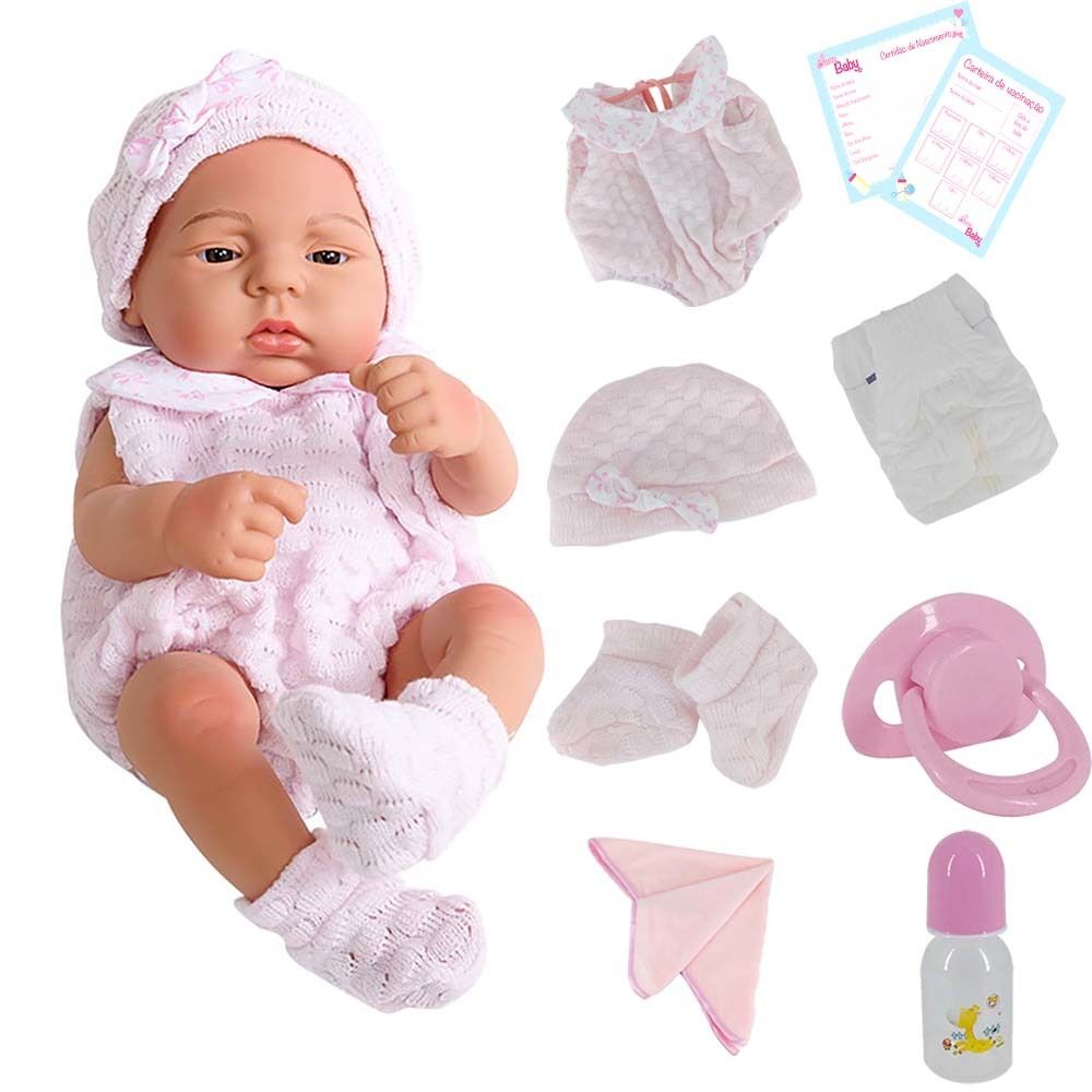 Bebe Reborn Laura Baby Angels Dream - Shiny Toys