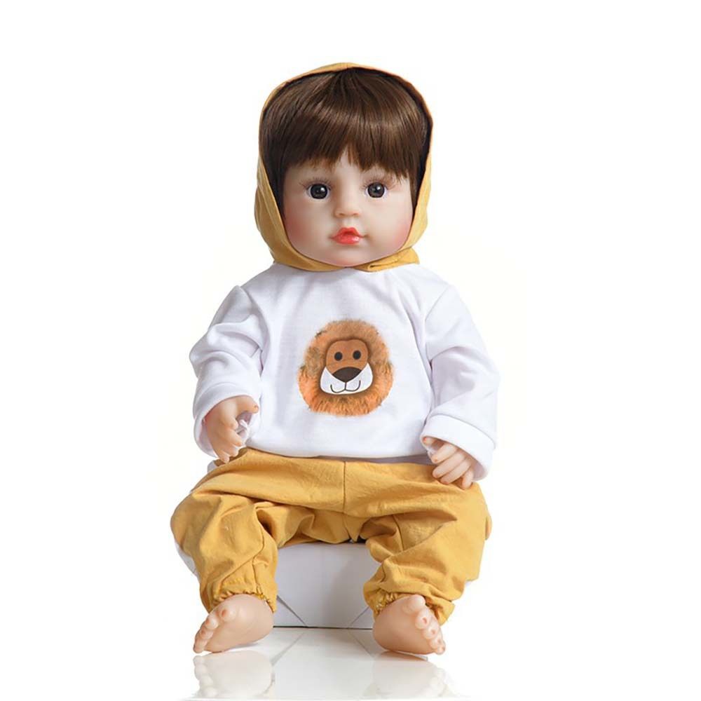 Bebê Reborn Menino Corpo Silicone : : Brinquedos e Jogos