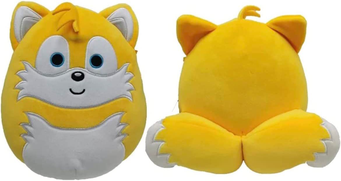 Boneco Tails de Pelúcia da Turma Sonic 2022