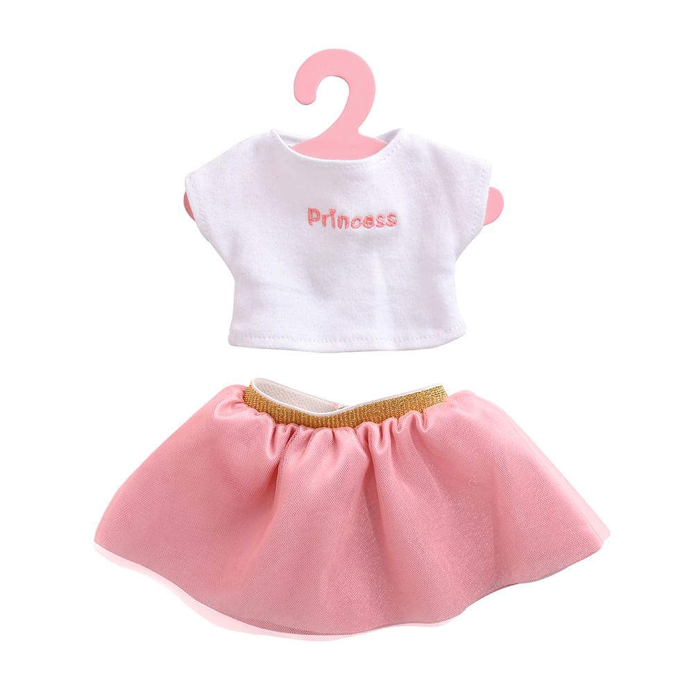 Roupa de Boneca Metoo - Pijama Rosa com Cabide - Pilulito