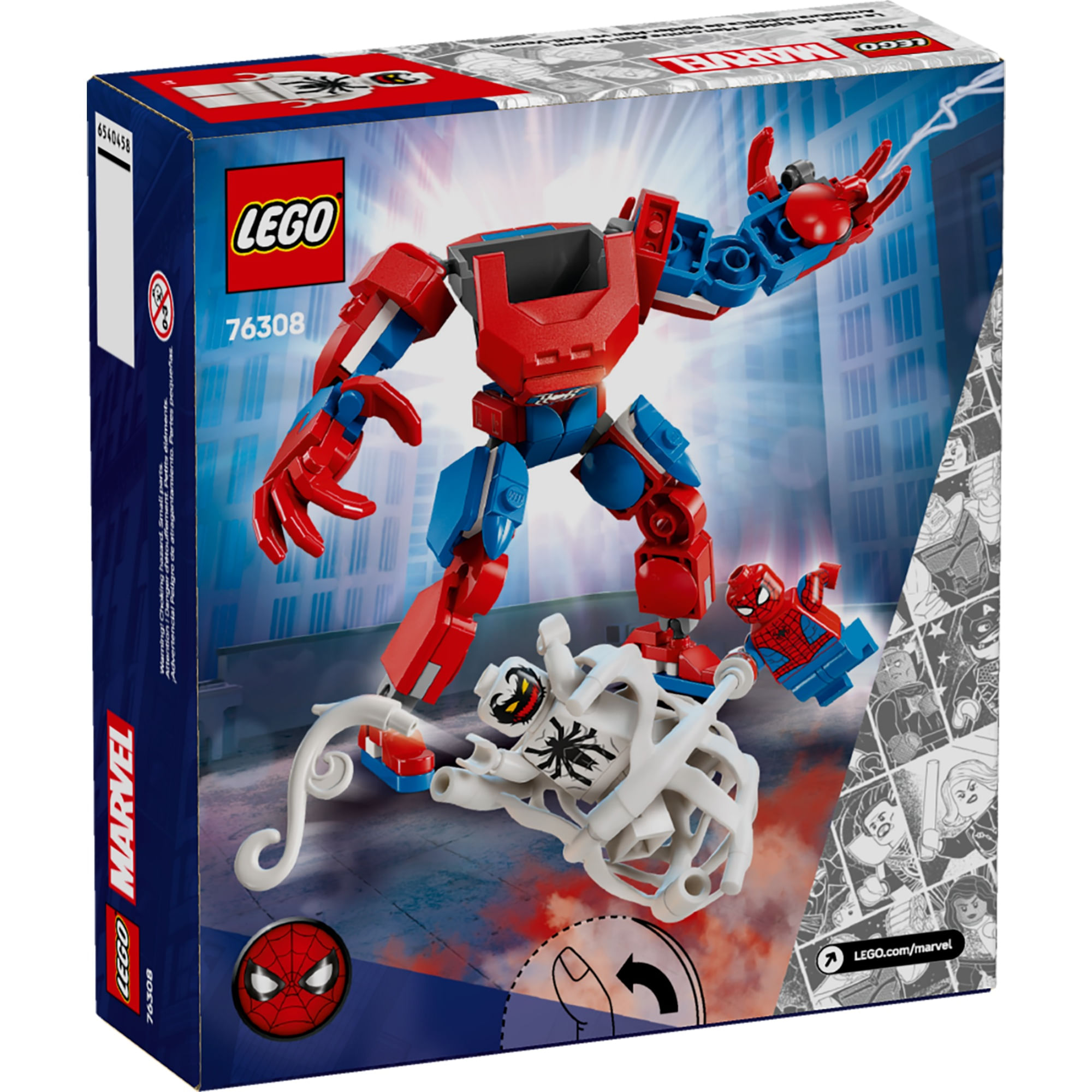 LEGO MARVEL 76308 HOMEM ARANHA X ANTI VENOM - Melhor Loja de