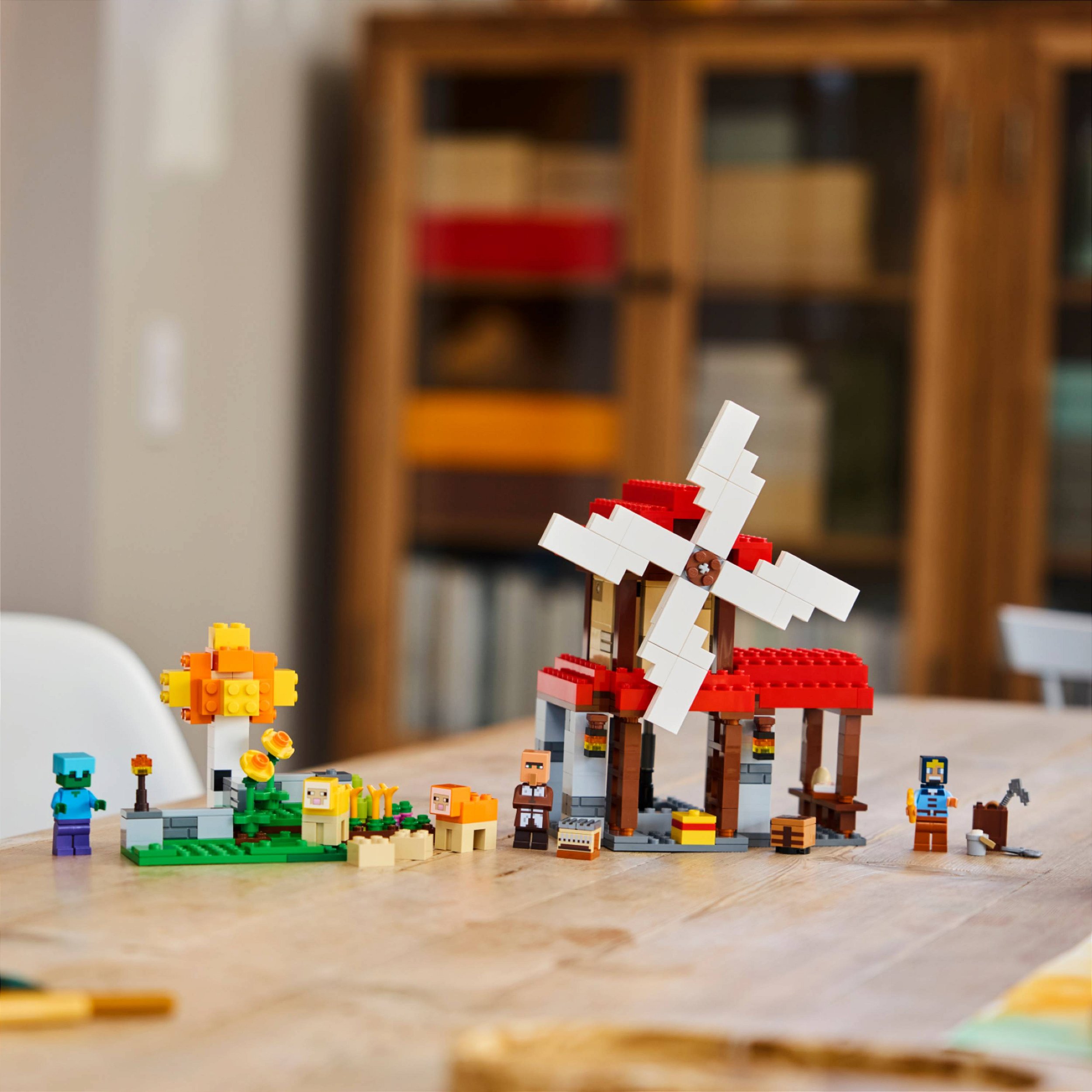 LEGO MINECRAFT 21262 FAZENDA MOINHO VENTO - Melhor Loja de