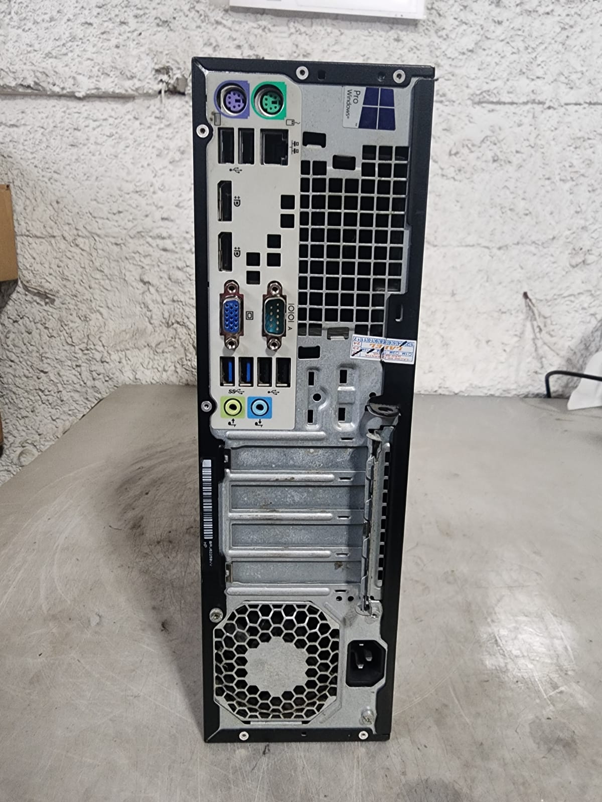 HP EliteDesk 705 G1 SF AMD A8 PRO 7600B 8Gb Ddr3 S/ HD - Loja Reciclatech