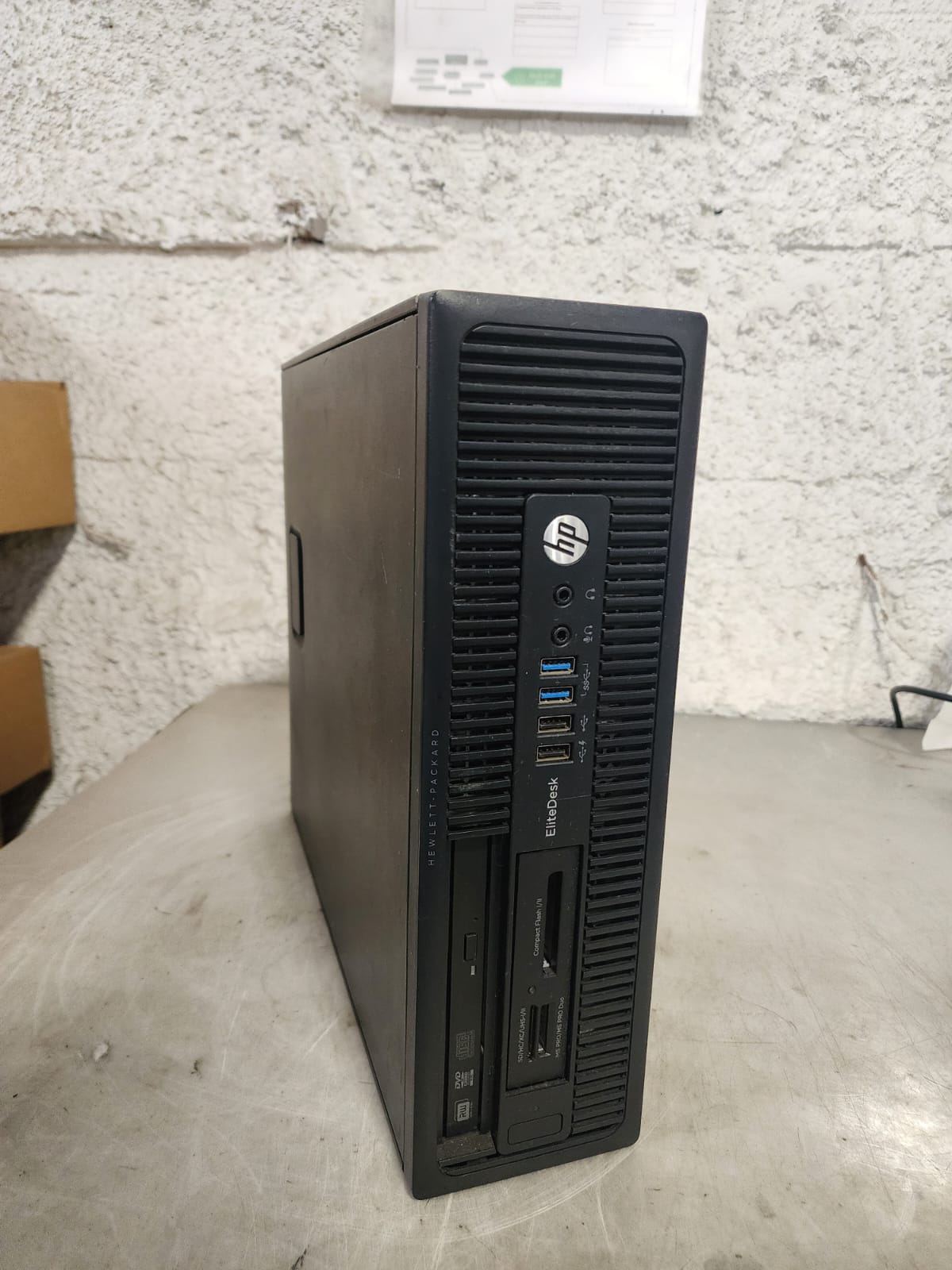 HP EliteDesk 705 G1 SF AMD A8 PRO 7600B 8Gb Ddr3 S/ HD - Loja Reciclatech