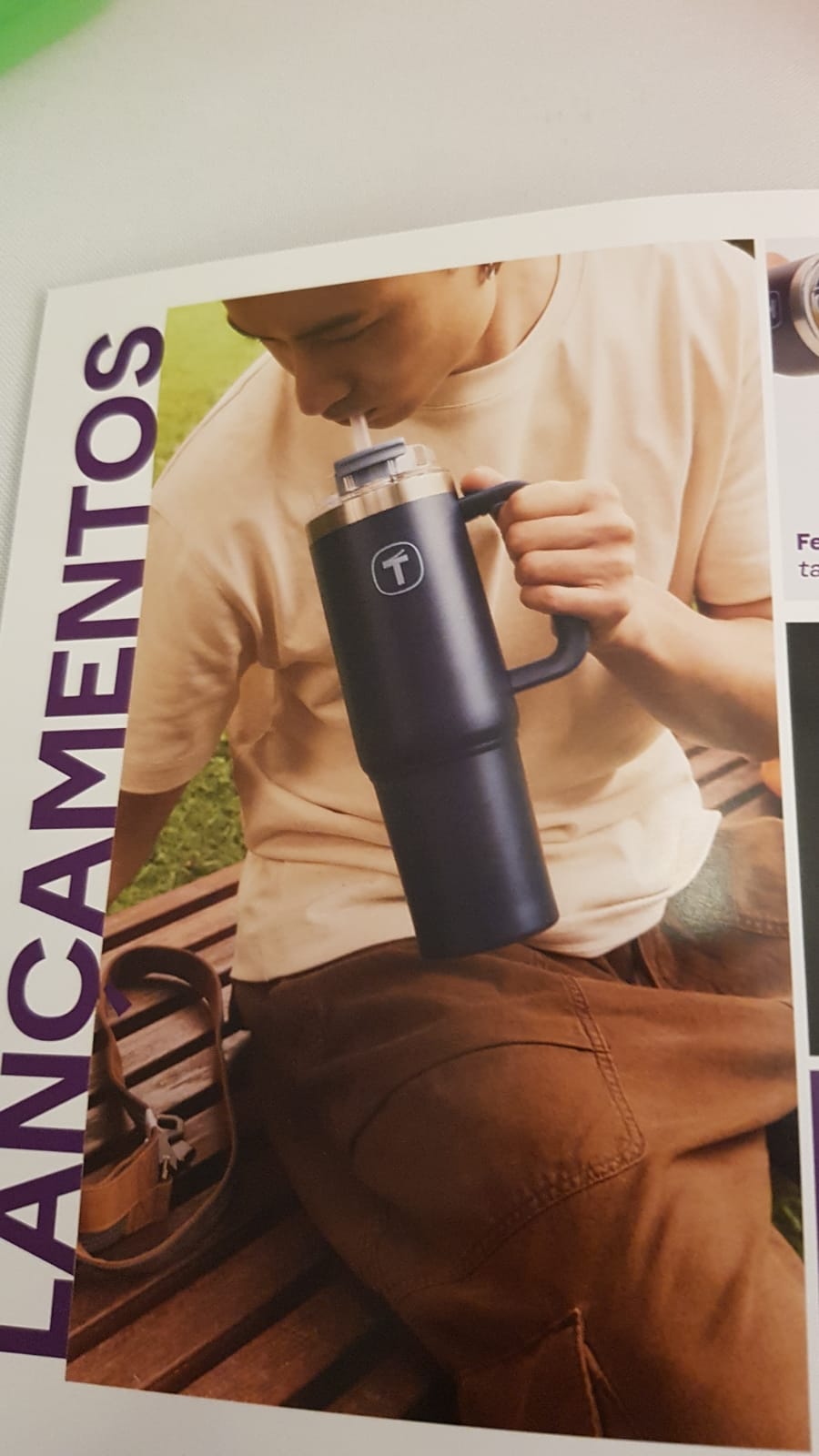 Copo Tupperware Térmico Big T Tumblers 1,1 litro Azul - Casa e Cozinha ...