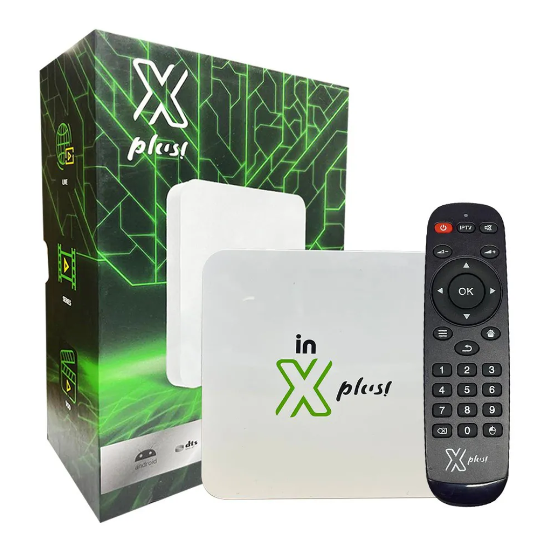 TV Box InXPlus - via internet - Plugador Tecnologia - Site Oficial