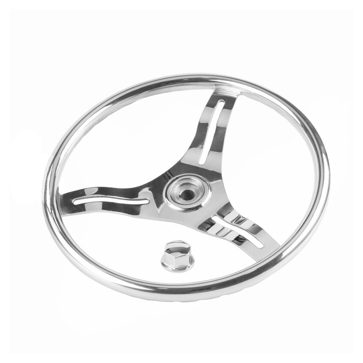Mustad 77250 – 3/100 – 4, con Cuscinetto, 2 Anelli saldati – (4 Pezzi), Nero, 3/100