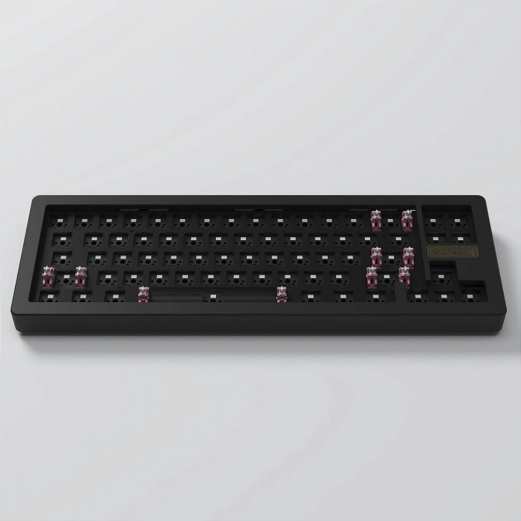 Base De Teclado Akko Diy Acr Pro 68 Kit Black Pipocatech Loja Oficial 