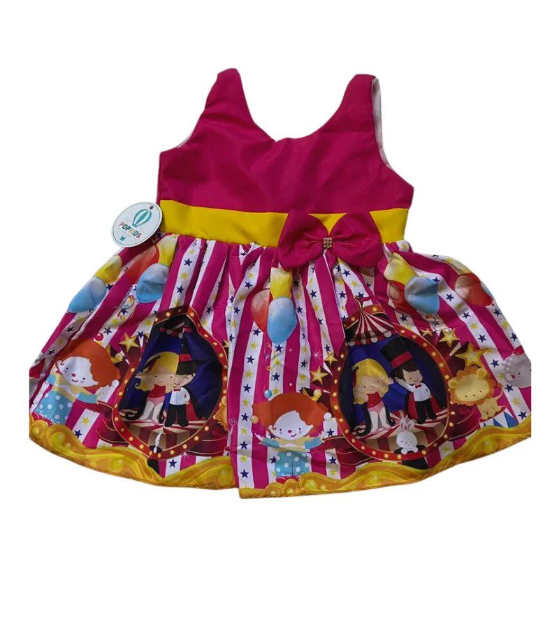 Vestido Temático Moana Bebê E 2-3 anos - PopKids Store Moda Infantil