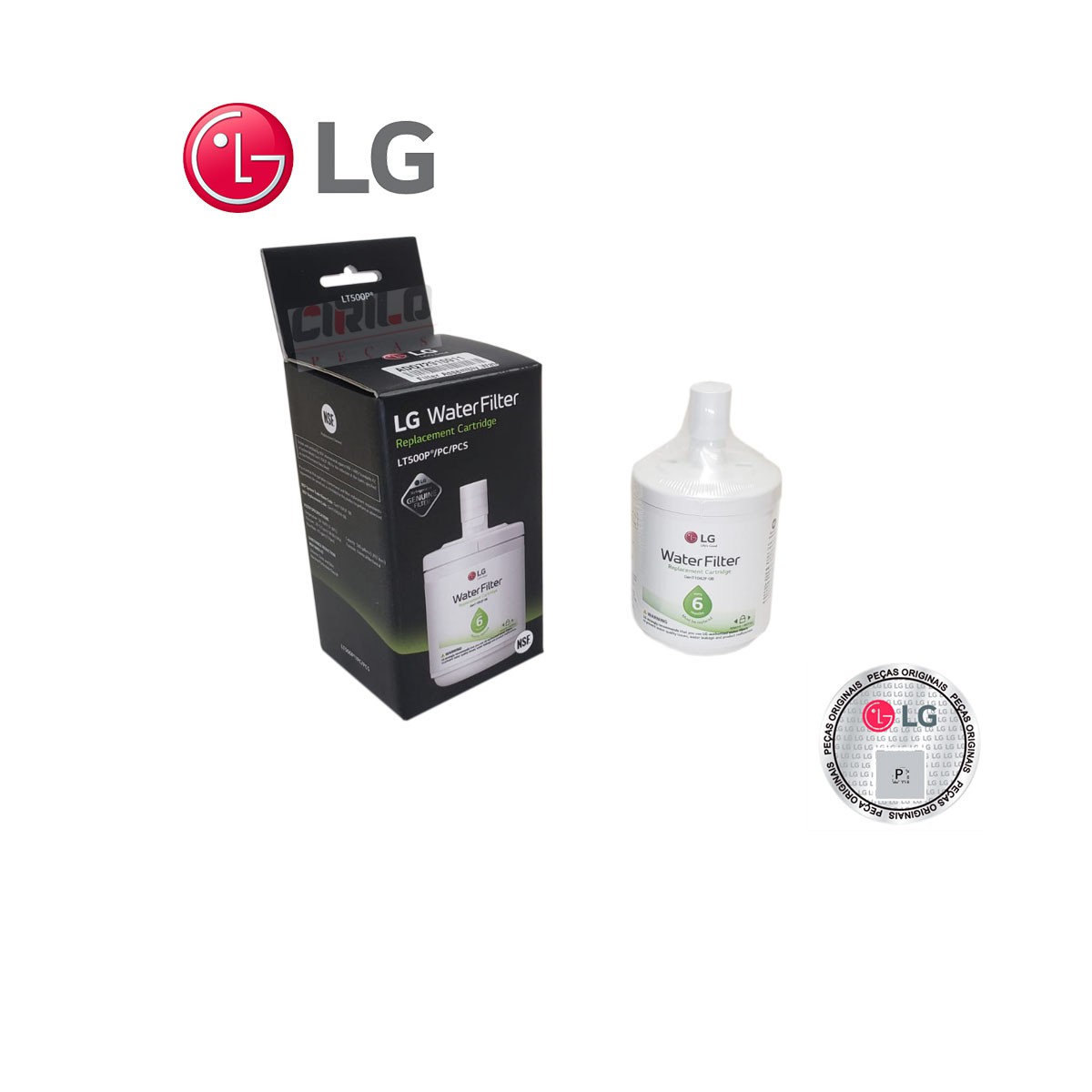 Filtro De Agua Refrigerador LG LR21s GEN11042F08 ADQ72910911 Cirilo