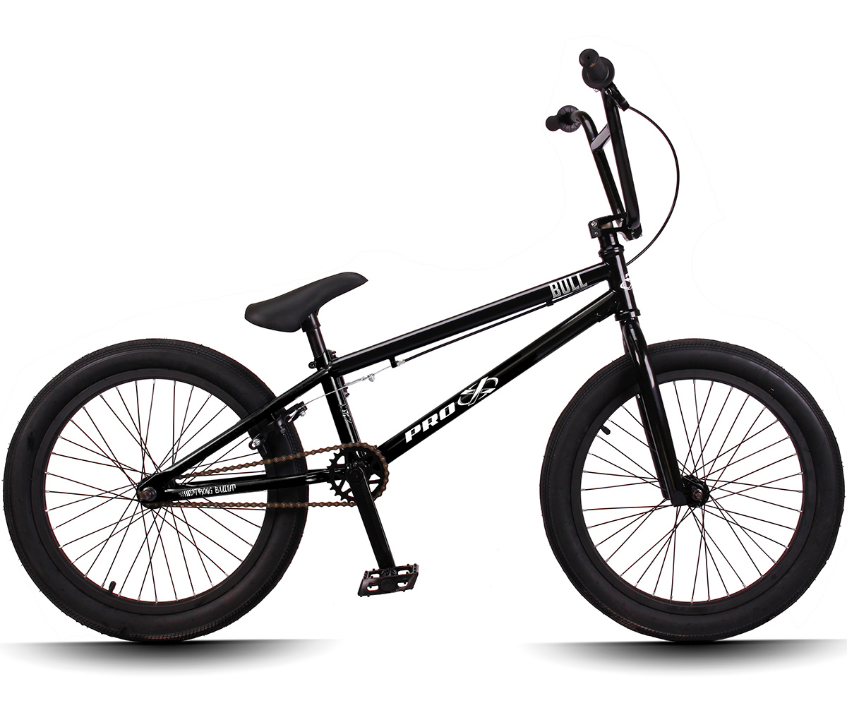 Bicicleta Bmx BULL Aro 20 Aço Hi-Ten Pedivela 3 peças Central MID