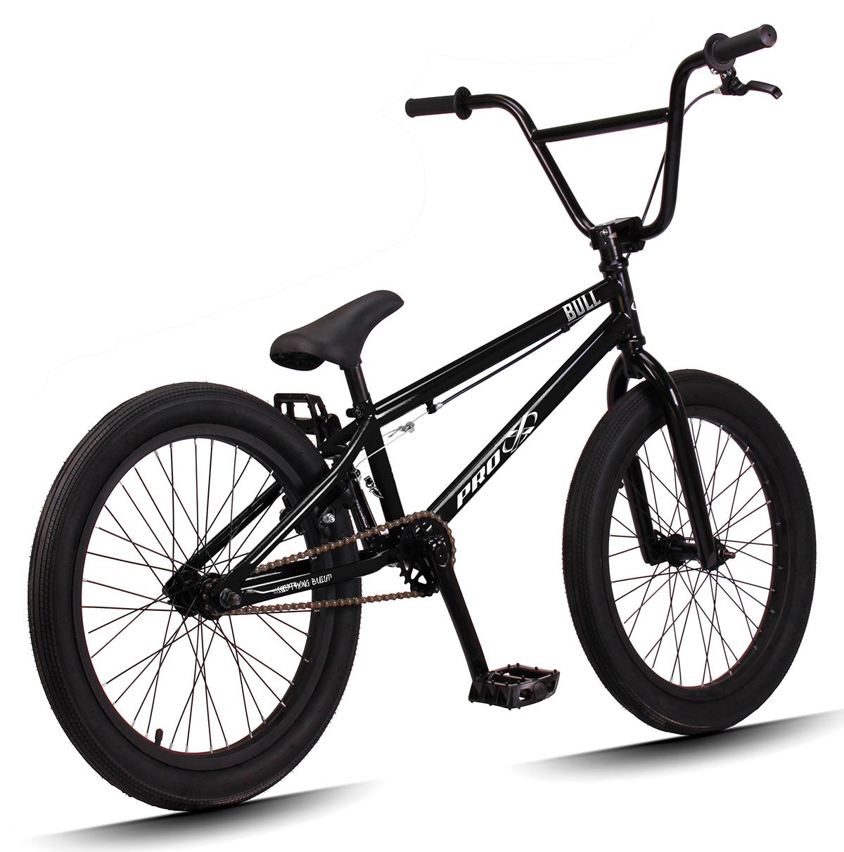 Bicicleta Bmx BULL Aro 20 Aço Hi-Ten Pedivela 3 peças Central MID