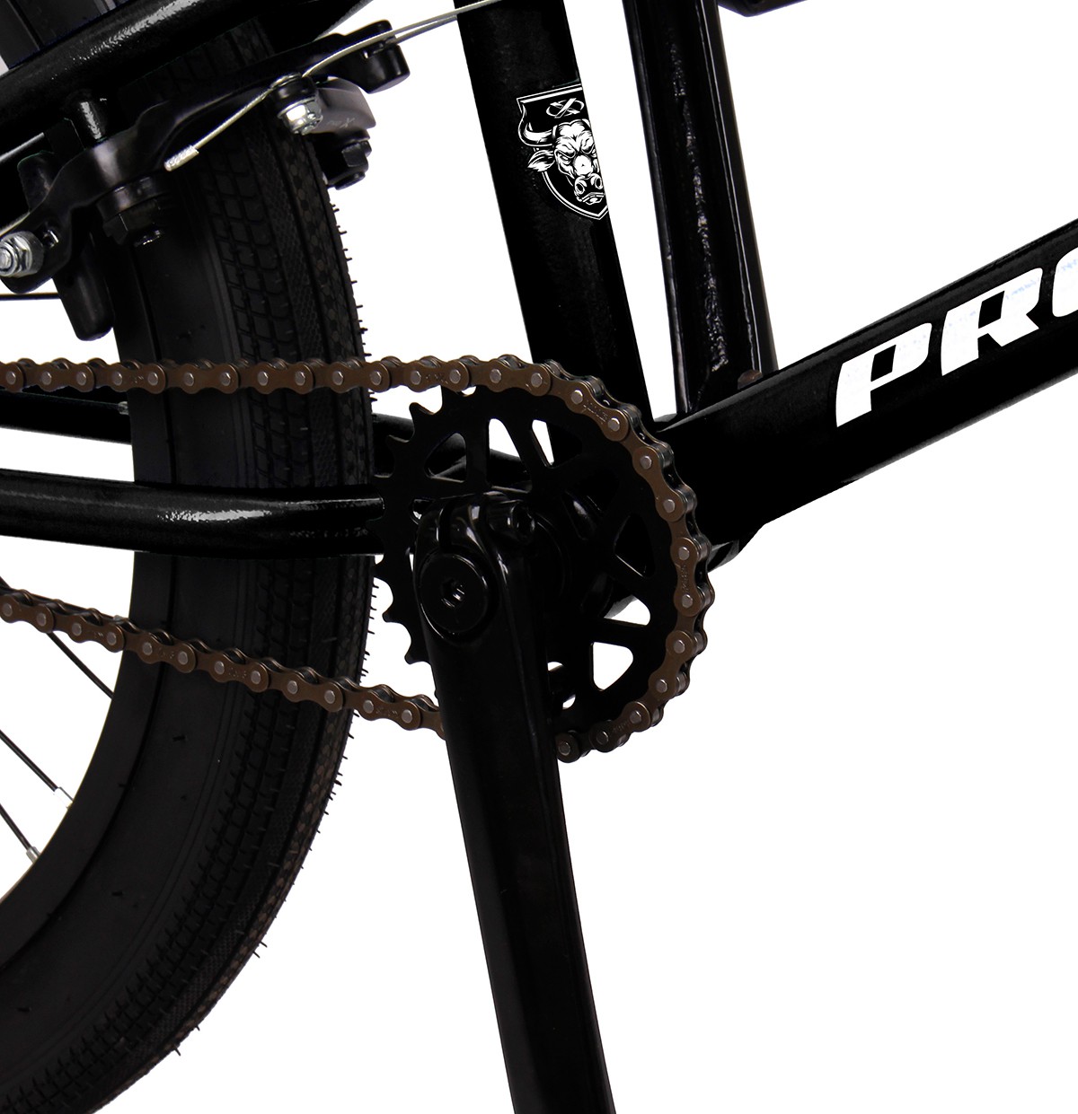 Bicicleta Bmx BULL Aro 20 Aço Hi-Ten Pedivela 3 peças Central MID
