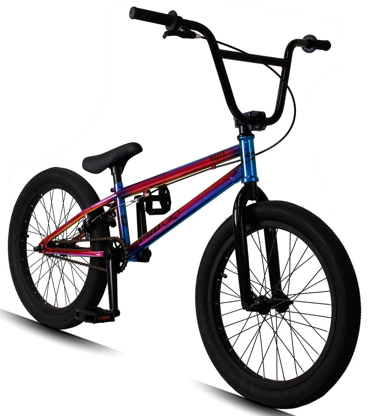 Bicicleta Bmx BULL Aro 20 Aço Hi-Ten Pedivela 3 peças Central MID