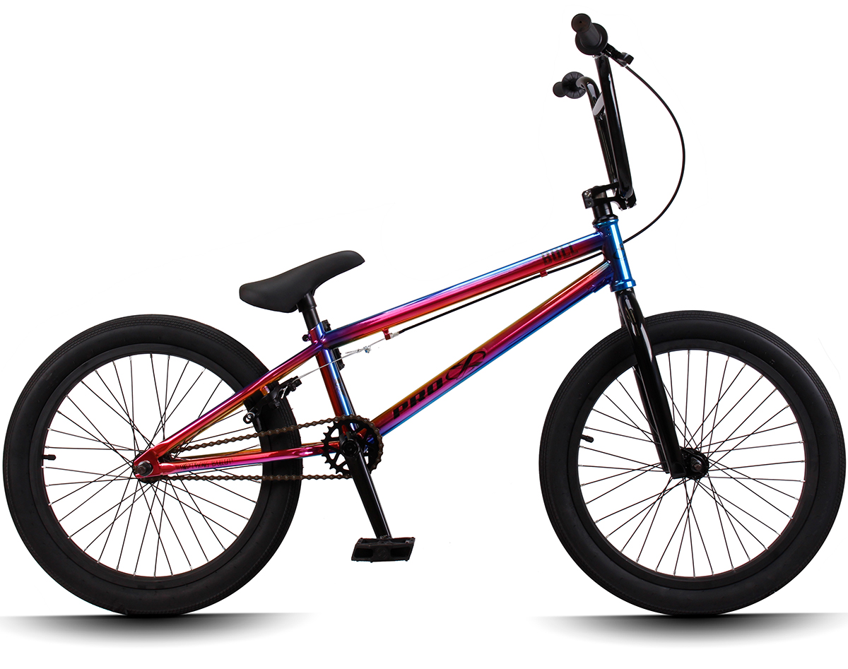 Bicicleta Bmx BULL Aro 20 Aço Hi-Ten Pedivela 3 peças Central MID