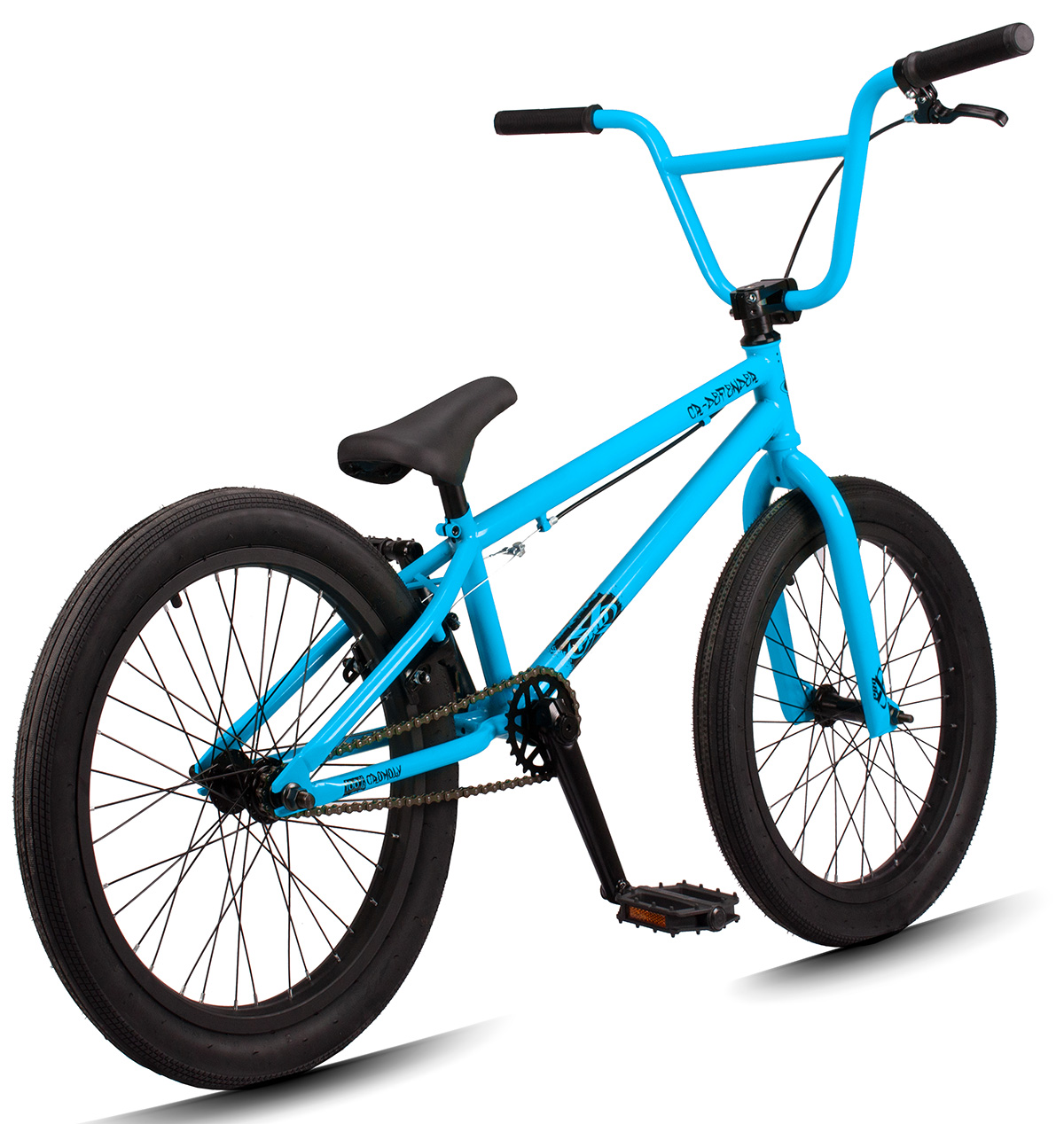 Bicicleta Bmx CR-Defender 100% Cromoly Pedivela 3 Peças Central