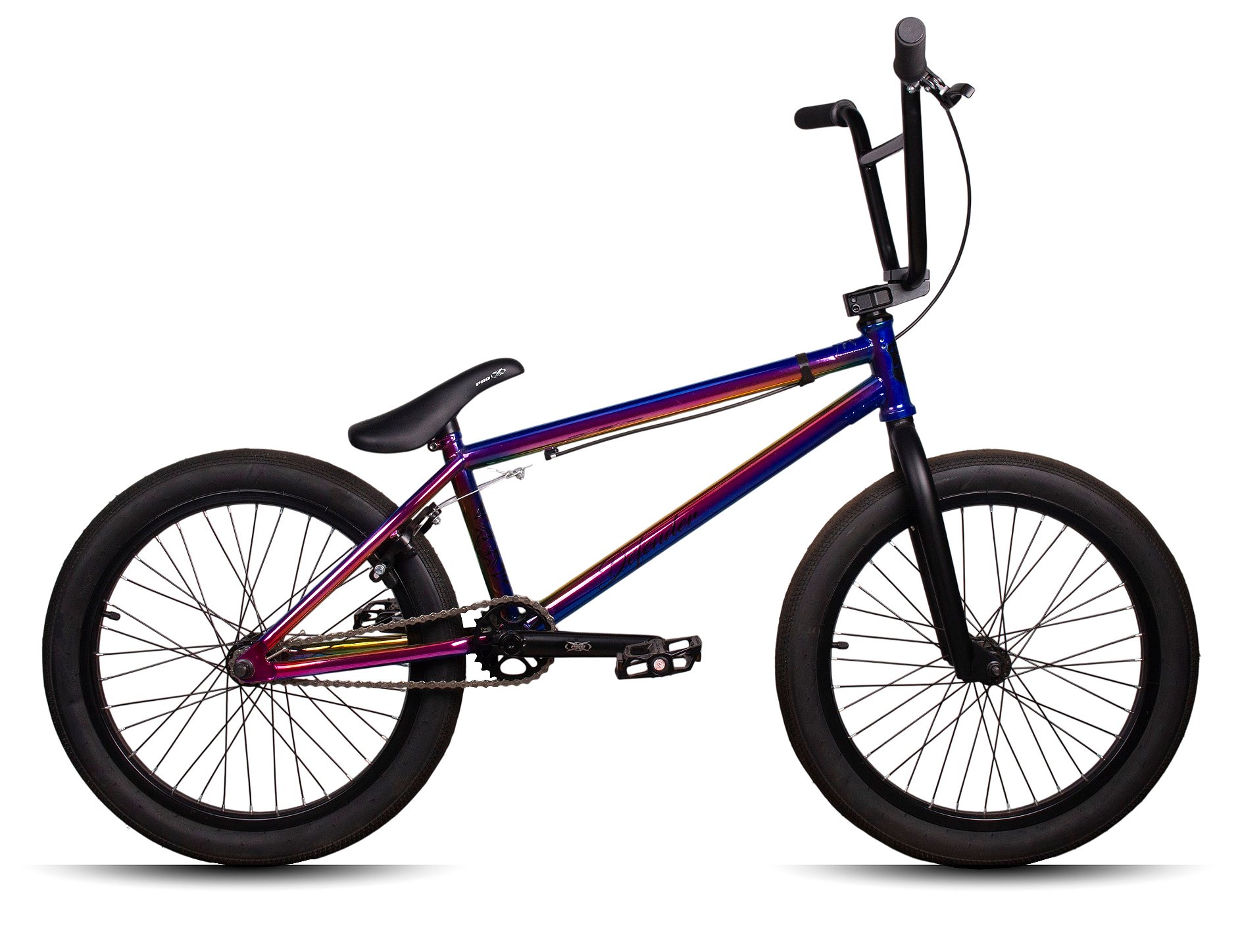 Bicicleta Bmx CR-Defender 100% Cromoly Pedivela 3 Peças Central