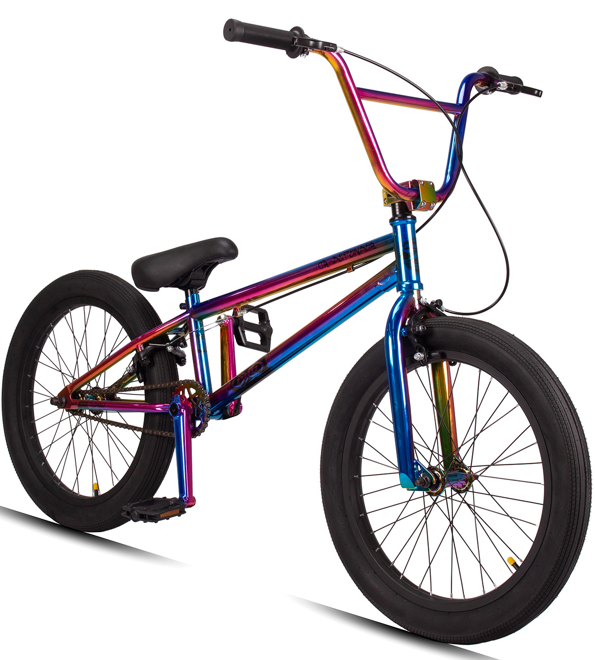 Bicicleta Bmx CR-Defender 100% Cromoly Pedivela 3 Peças Central MID
