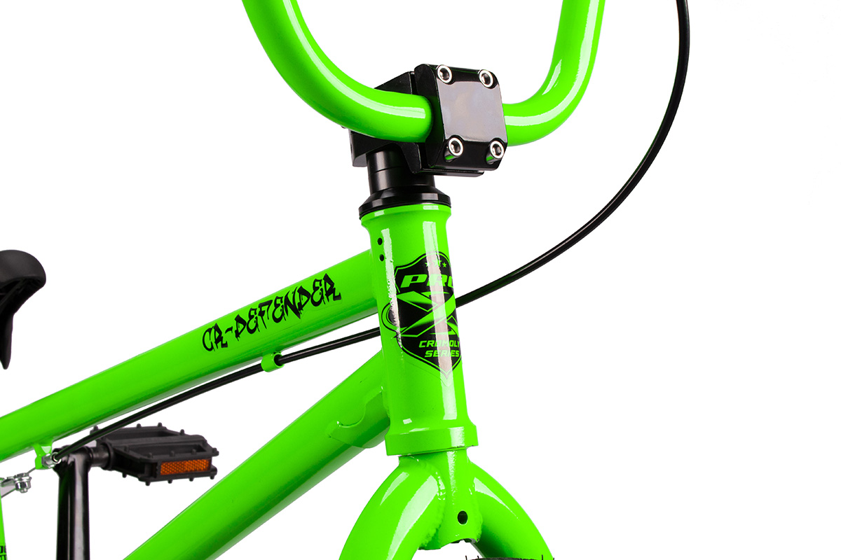 Bicicleta Bmx CR-Defender 100% Cromoly Pedivela 3 Peças Central