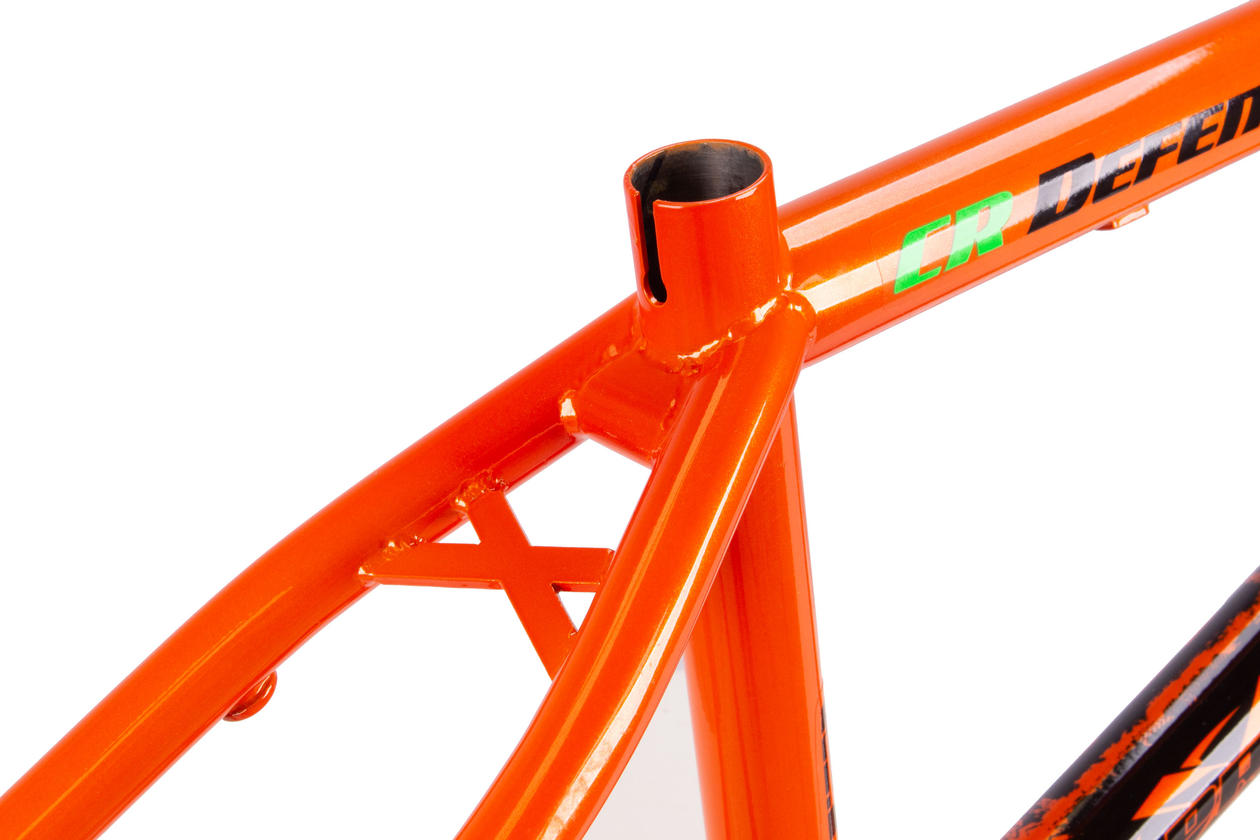 QUADRO PROX DEFENDER LARANJA METÁLICO CR-MO - 2024 - Pro-X Bikes