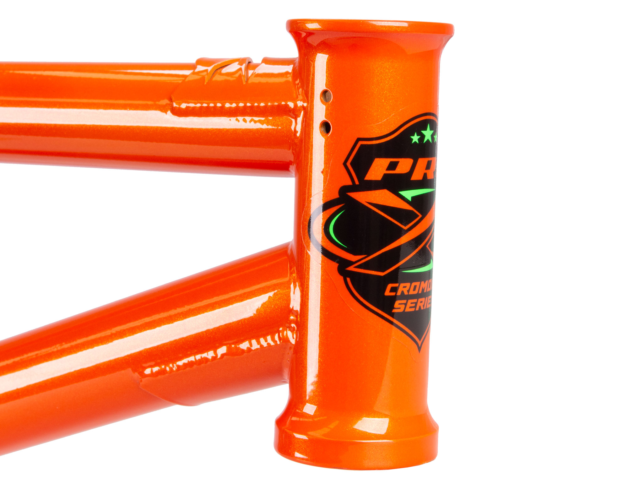 QUADRO PROX DEFENDER LARANJA METÁLICO CR-MO - 2024 - Pro-X Bikes