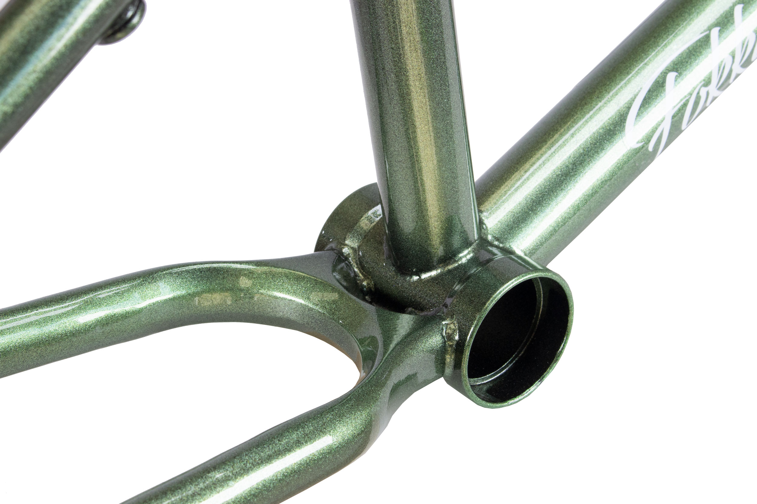 QUADRO PRO-X FOKKER VERDE METÁLICO CR-MO - 2024 - Pro-X Bikes