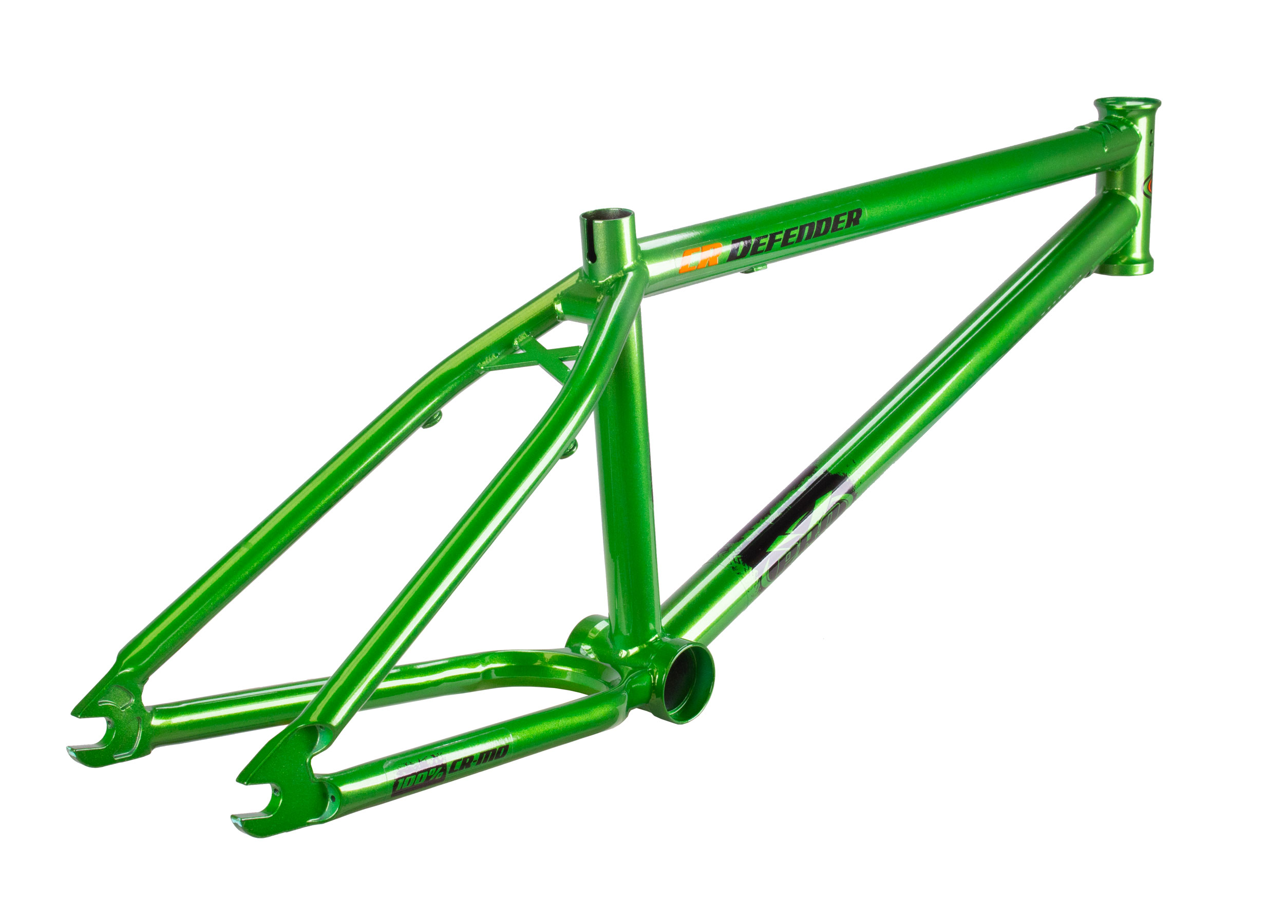 QUADRO PROX DEFENDER VERDE METÁLICO CR-MO - 2024 - Pro-X Bikes