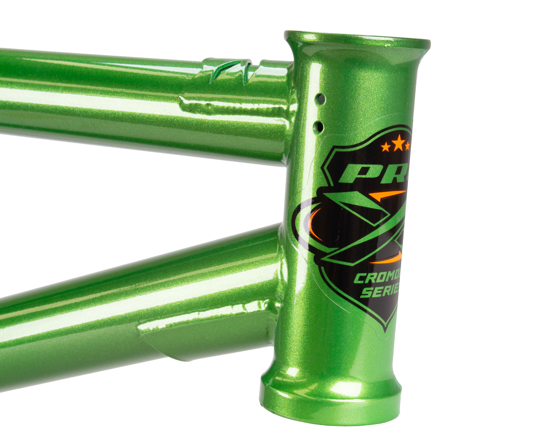 QUADRO PROX DEFENDER VERDE METÁLICO CR-MO - 2024 - Pro-X Bikes