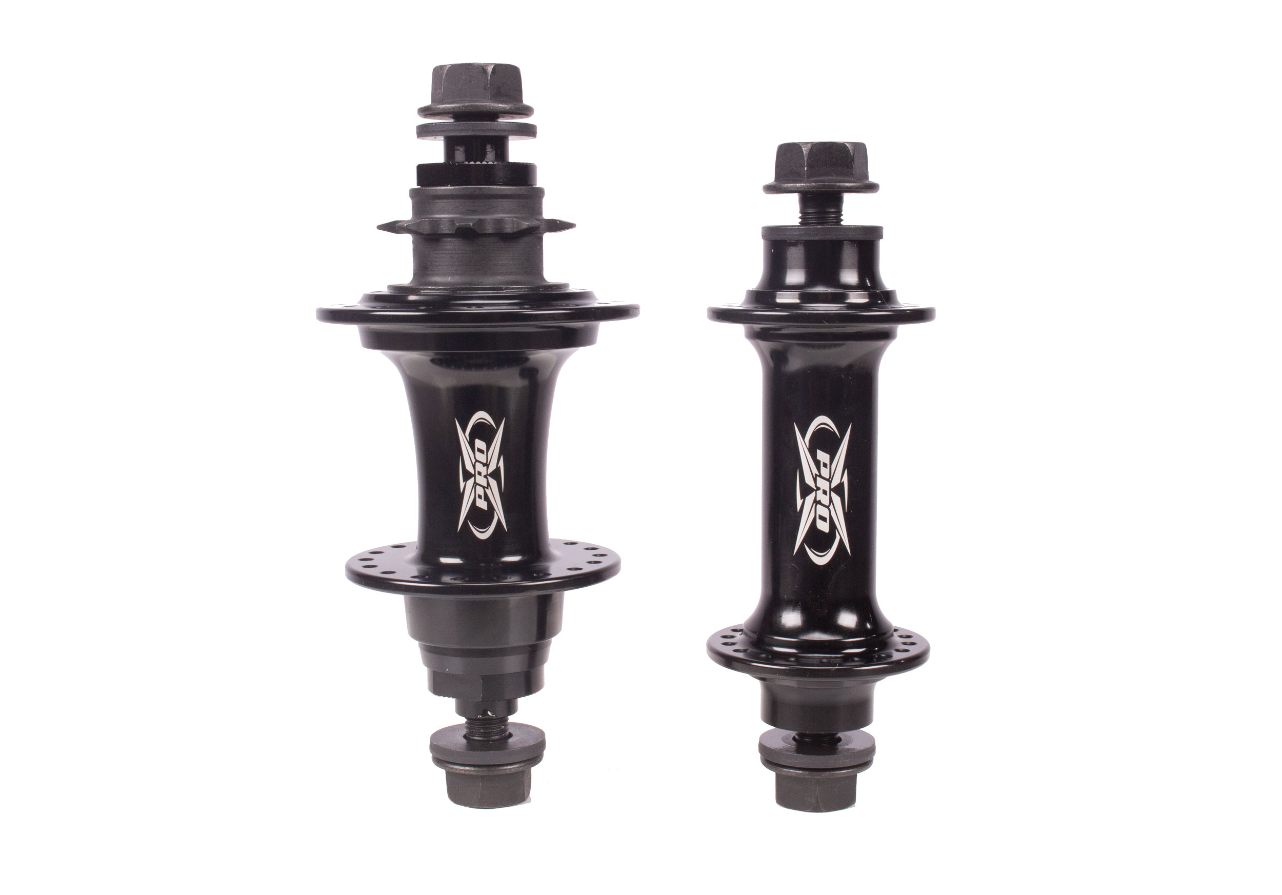 Par de Cubos Pro-X Cog 9 Dentes Eixo 14mm Tras. e 3/8 Diant