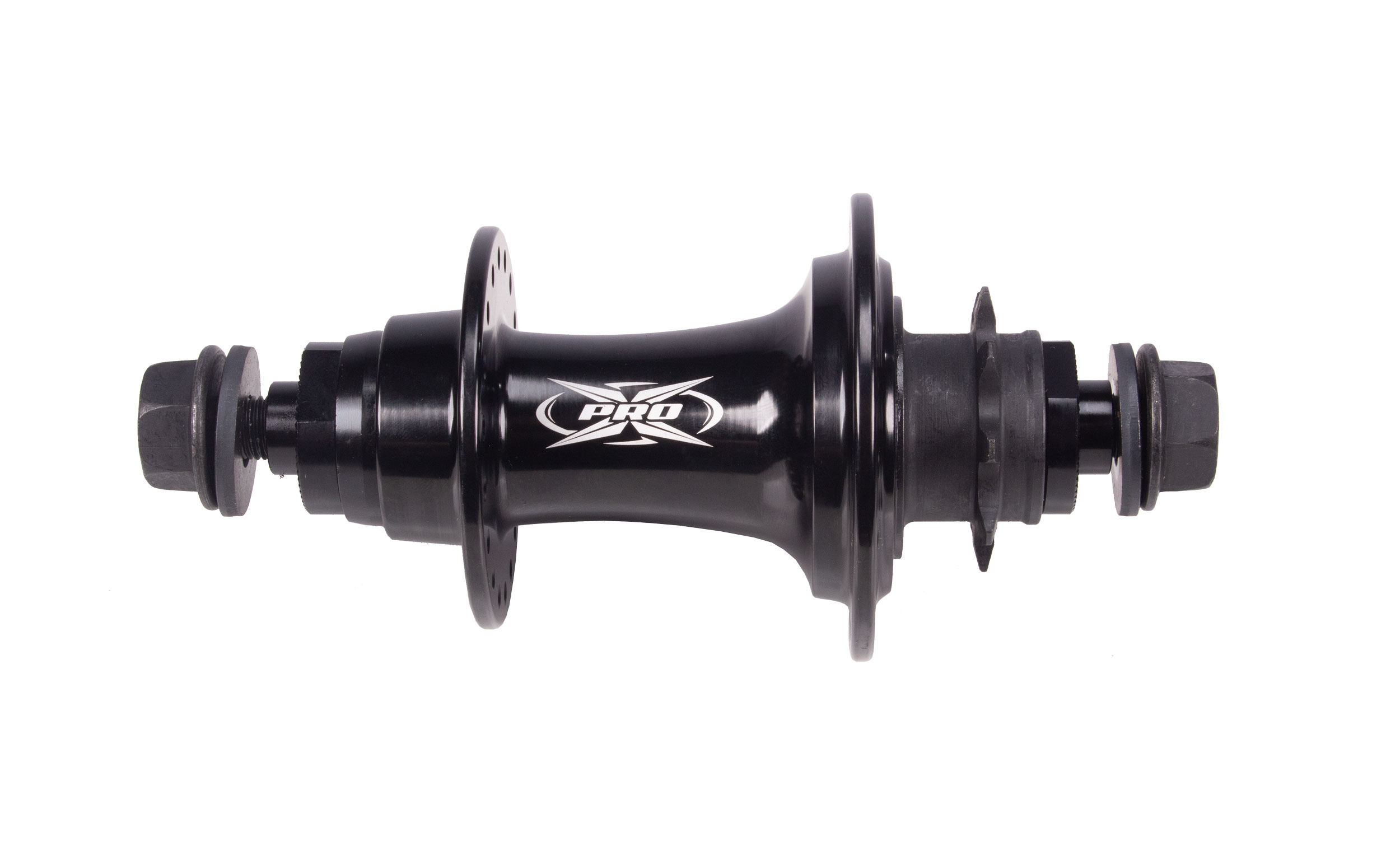 Par de Cubos Pro-X Cog 9 Dentes Eixo 14mm Tras. e 3/8 Diant