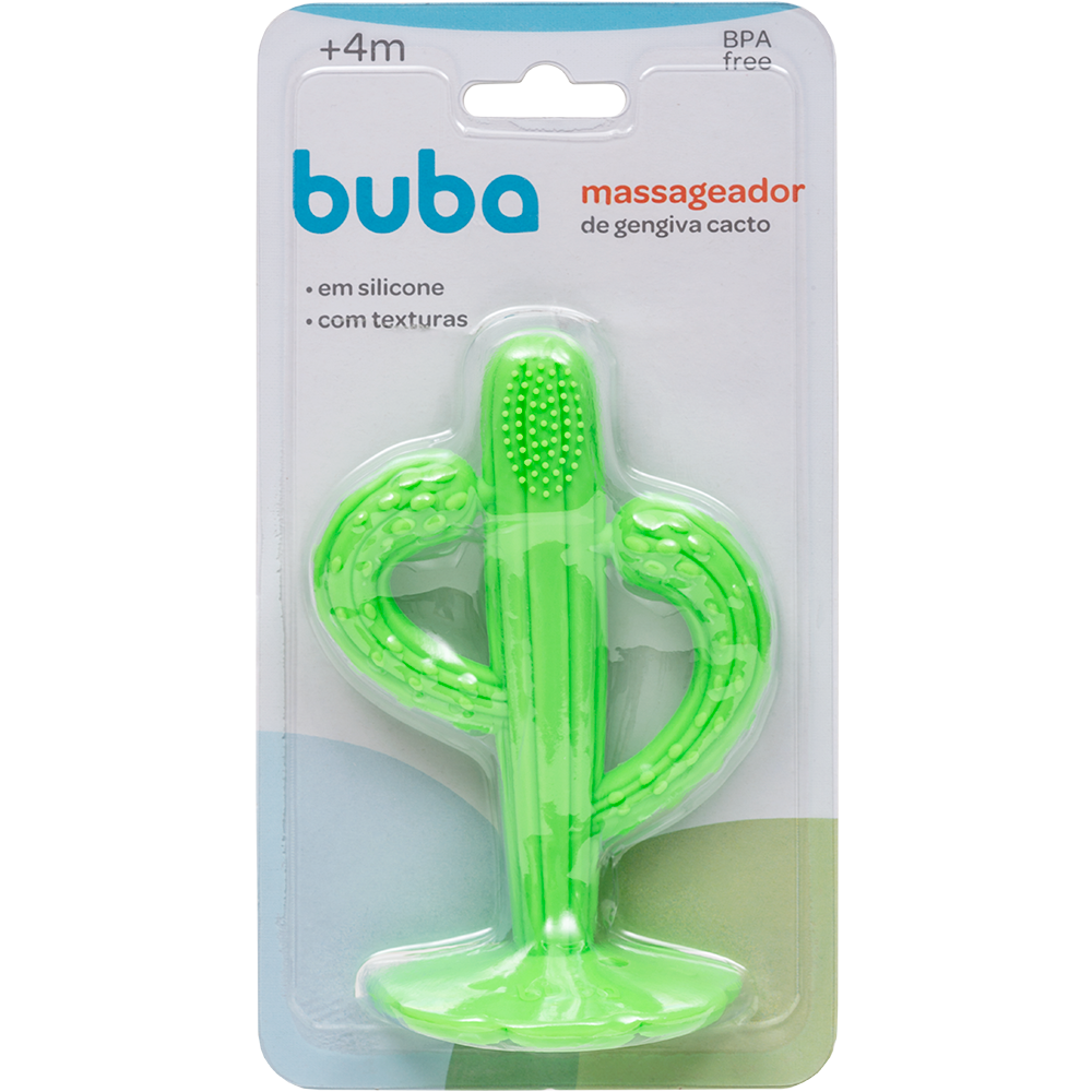 Massageador de Gengiva Cacto - Buba - Girafinha