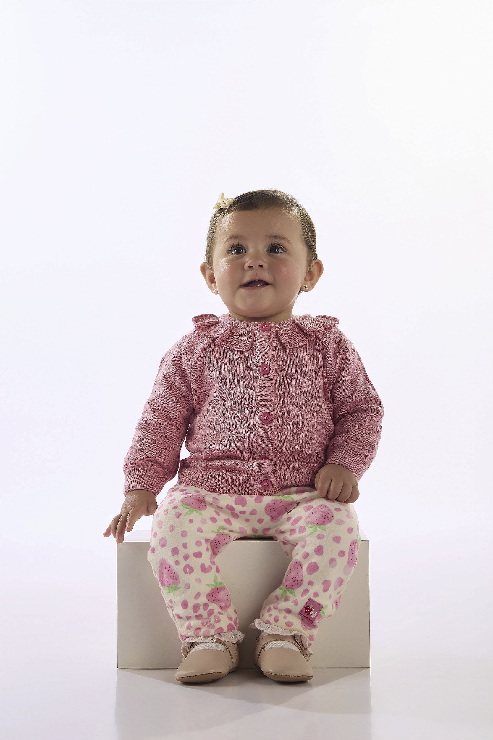 Casaco em Tricot - Tam 1 - Up Baby - Girafinha