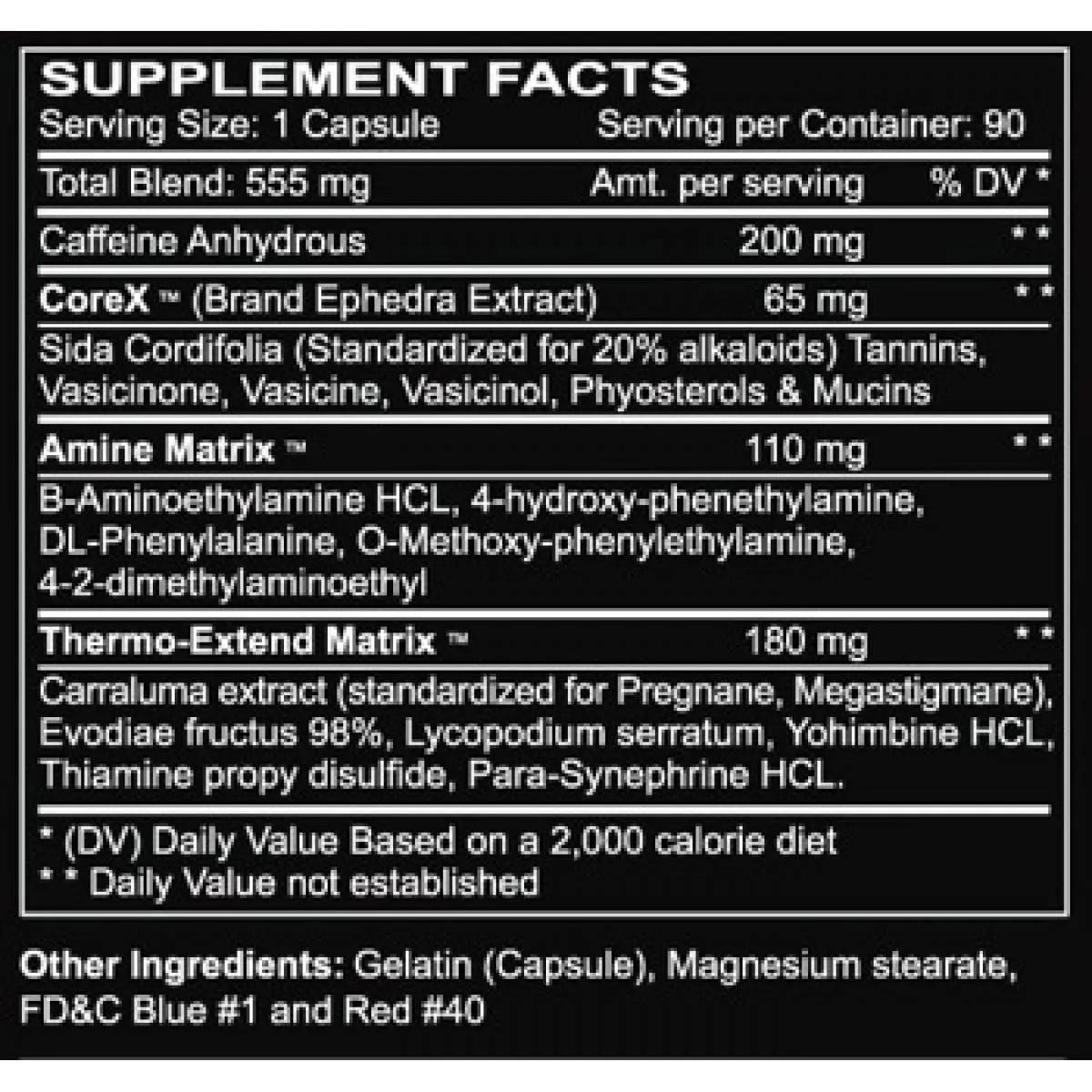 BLACK MAMBA 90 CAPS - INNOVATIVE LABS - RBR SUPLEMENTOS