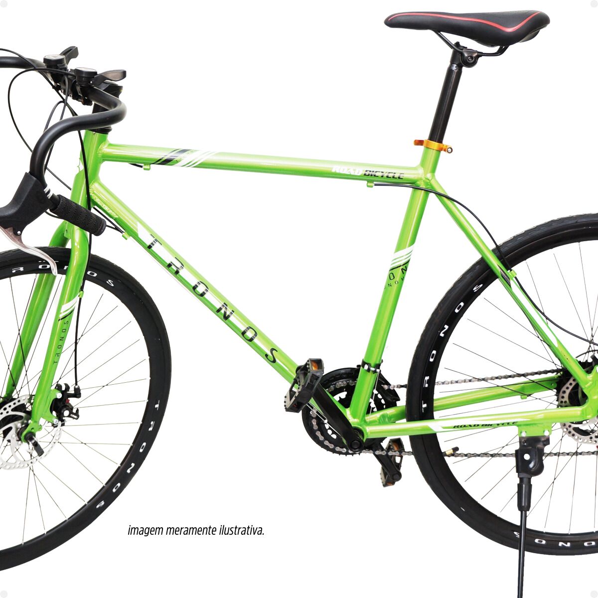BICICLETA TRONOS SPEED ALUMINIO 700C 21 POL/21 VELOCIDADES/FREIO A