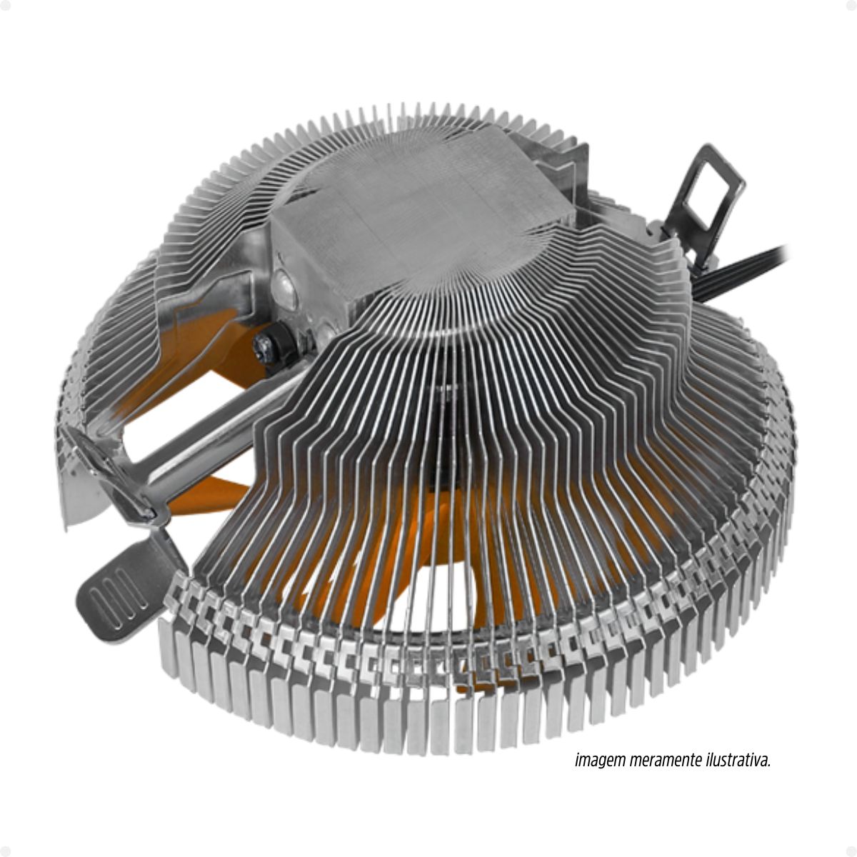 COOLER BRAZILPC ICE165W P/ INTEL E AMD - GPJ