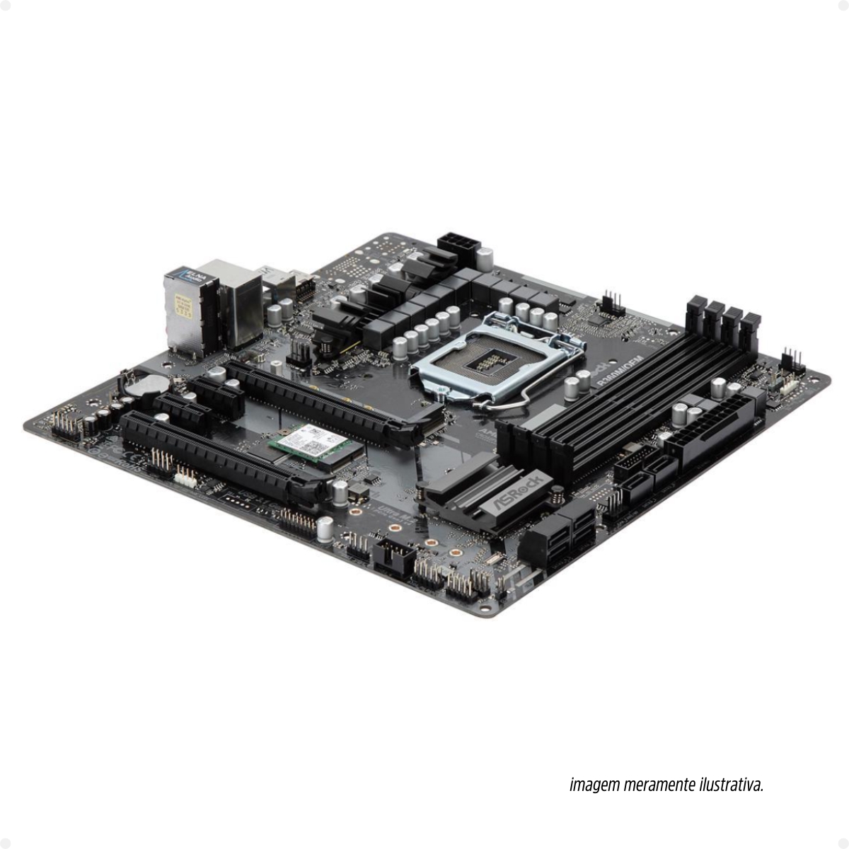 PLACA MAE DESK ASROCK 1151 B360M/OEM (4xDDR4/1xHDMI/1xM.2/1xWIFI M