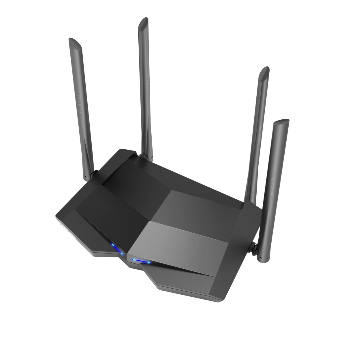 ROTEADOR TENDA AC10 WIRELESS 1200MBPS DUAL BAND AC 4 ANTENAS 5DBI GIGABIT BOX I GPJ