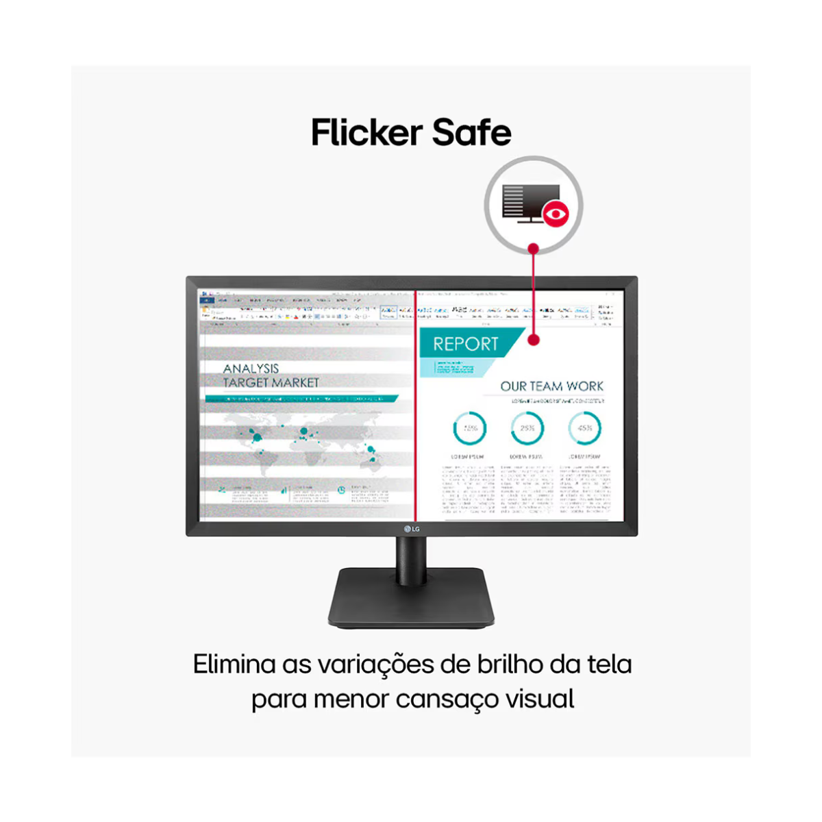 MONITOR LED 22 LG 22MP410B 75HZ 127V/220V (OUTLET) - GPJ